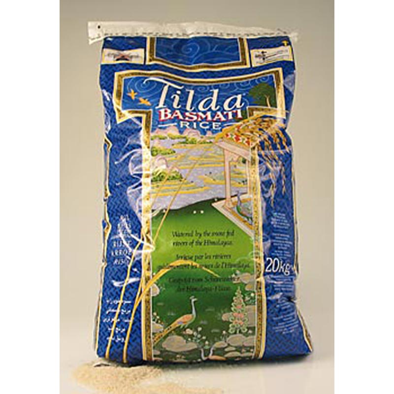 Tilda Basmati-Reis, Reissverschluss-Sack, 20 kg
