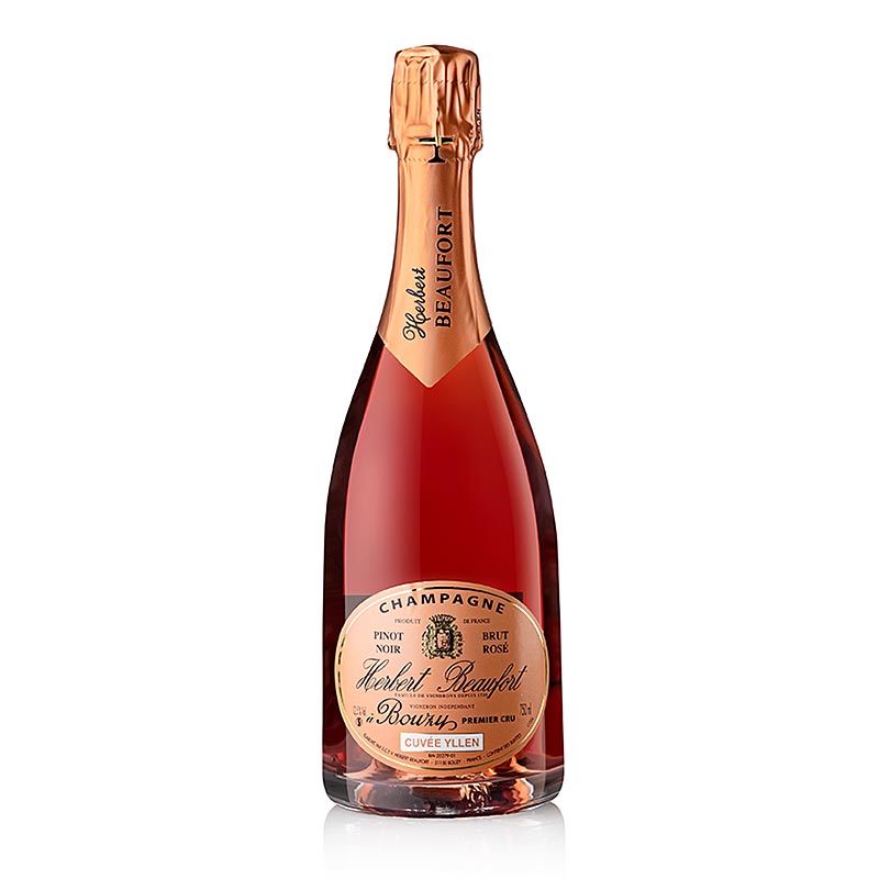Champagner H.Beaufort "Rosé" Premier Cru, brut, 12 % vol., 750 ml