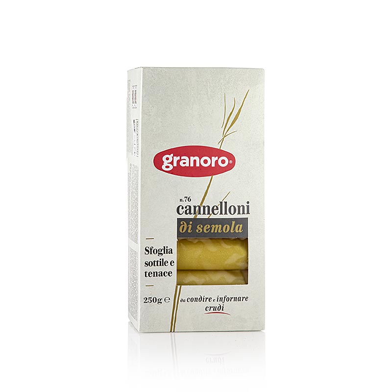 Granoro Cannelloni, ca. 25 Rollen/Päckchen, No.76, 250 g
