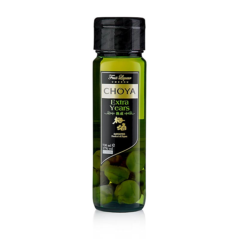 Pflaumen-Premium Likör - Umeshu Dento, mit ganzen Früchten, 17% vol., 700 ml