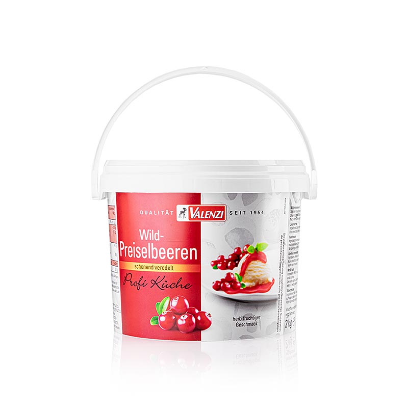 Wildpreiselbeeren, gezuckert, fest, 2 kg