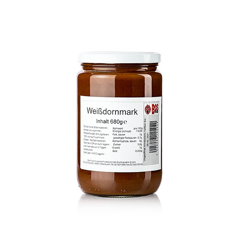 Püree/Mark - Weißdorn, fein passiert, 680 g