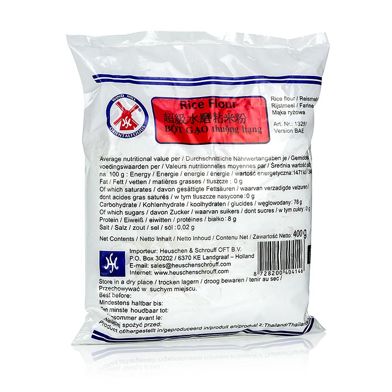 Reismehl, weiss, 400 g