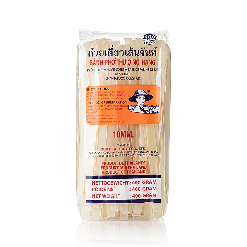 Reis-Tagliatelle, 10 mm breit, 400 g