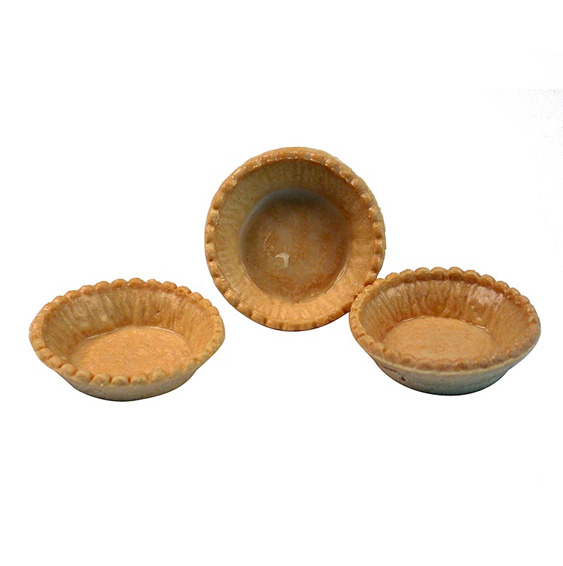 Snack-Tartelettes, rund, ø 7 cm, hell, salzig, 1,93 kg, 140 St