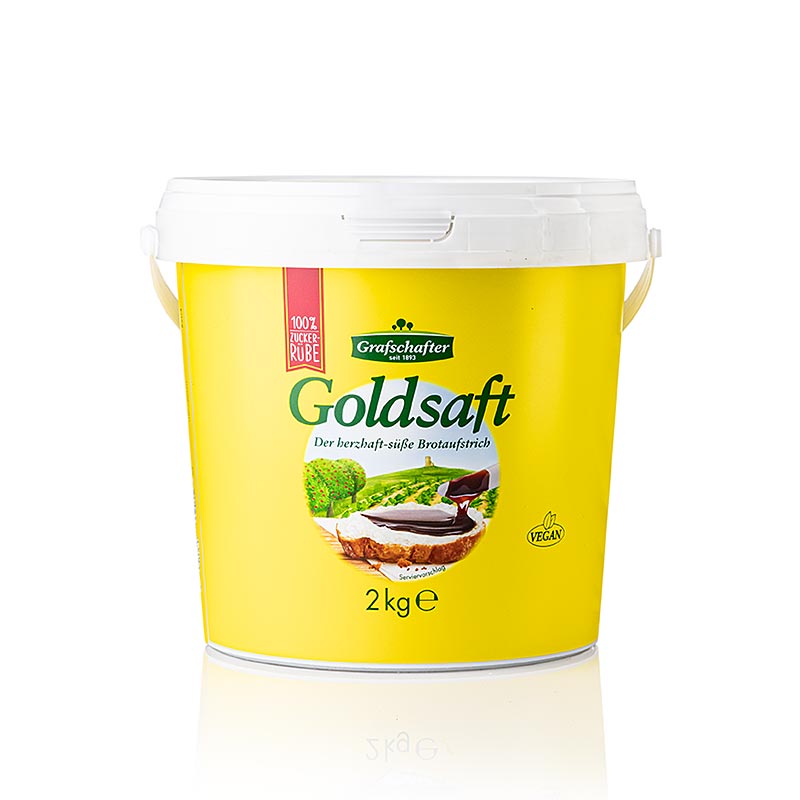 Grafschafter Goldsaft - Rheinischer Zuckerrübensirup g.g.A., 2 kg