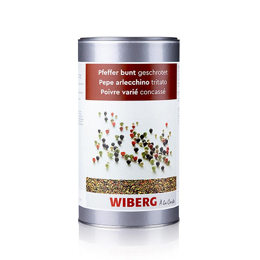 Wiberg Pfeffer bunt, geschrotet, 580 g