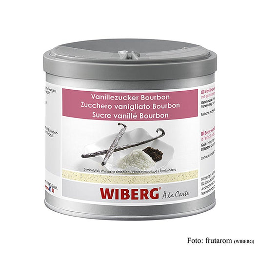 Wiberg Vanille Zuckersüß, Zucker mit Vanille-Extrakt, 450 g