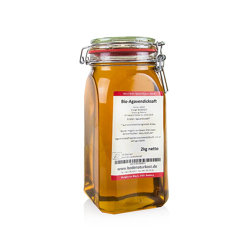 Agavensirup, Mexico (Agavendicksaft), BIO, 2 kg