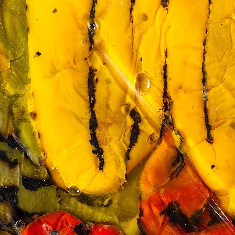 Punto Verde - Eingelegte Paprika, gegrillt, in Sonnenblumenöl, 1 kg