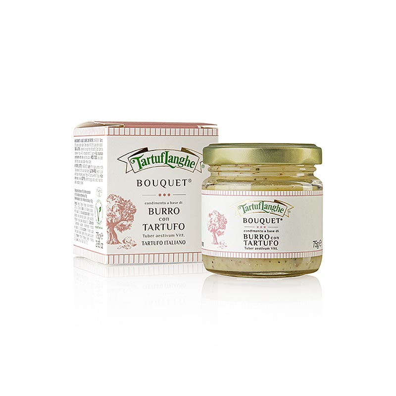 Tartuflanghe Trüffel Butter-Zubereitung, mit Sommertrüffel, 75 g
