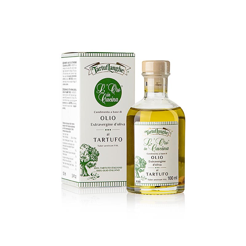Natives Olivenöl Extra mit Sommertrüffel & Aroma (Trüffelöl), Tartuflanghe