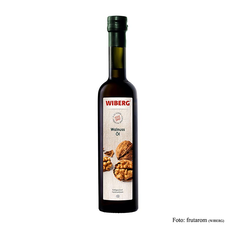 Wiberg Walnussöl, kaltgepresst, aus handverlesenen Walnüssen, 500 ml
