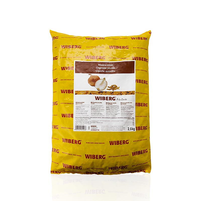Wiberg Röstzwiebeln, geschnitten, 2,5 kg