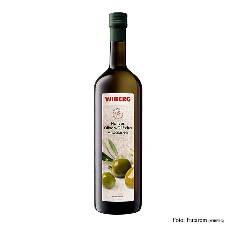 Wiberg Natives Olivenöl Extra, Kaltextration, Andalusien, 1 L