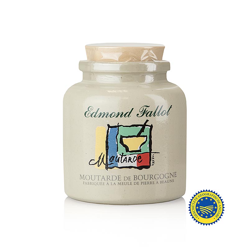 Fallot - Burgunder Senf g.g.A., in Steinkrug, 230 ml