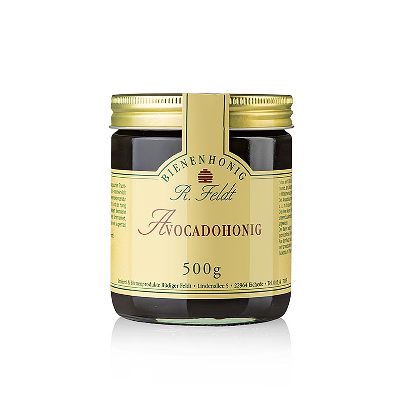 Avocado-Honig, dunkel, flüssig, leichtes Pflaumenaroma, 500 g