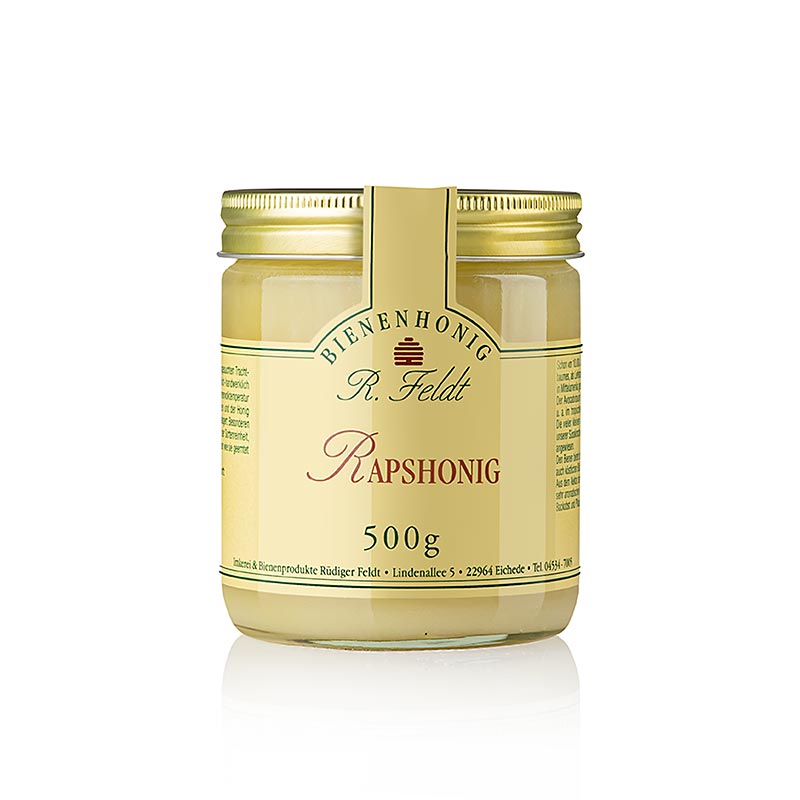 Raps-Honig, weiss, cremig, feinblumig, mild, 500 g