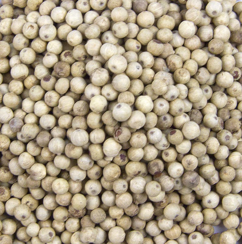 Camerun Pfeffer, weiss, ganz, 1 kg