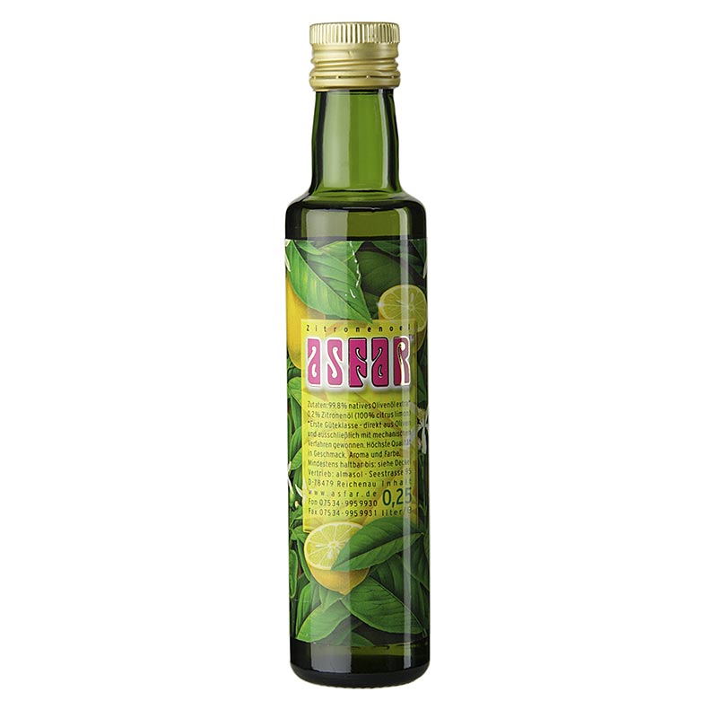 Natives Olivenöl Extra, Asfar mit Zitronenöl, Spanien, 250 ml