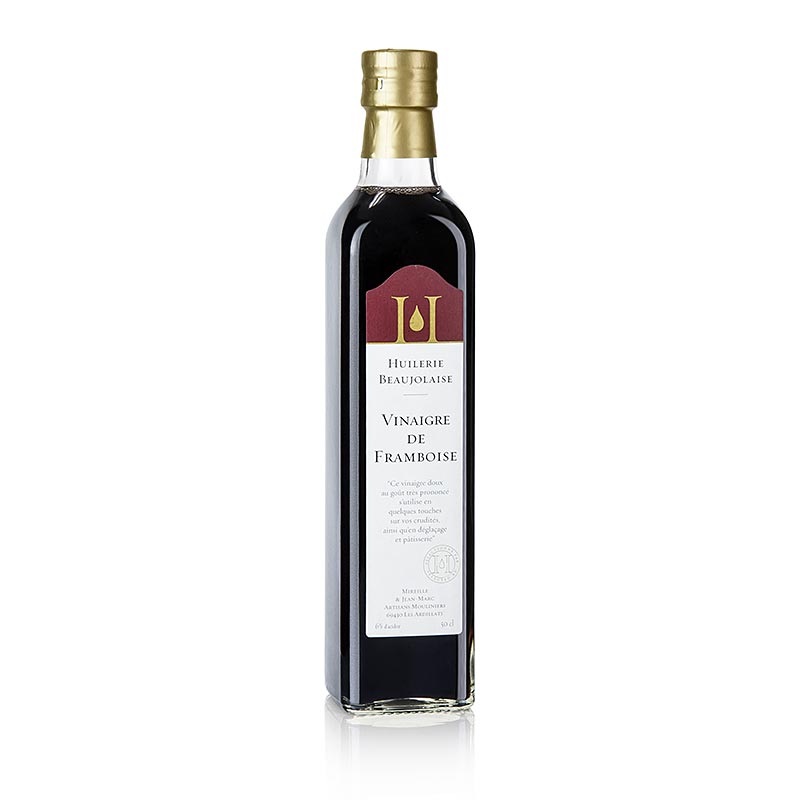 Himbeer-Essig, 6% Säure, Huilerie Beaujolaise - Mireille et Jean-Marc, 500 ml