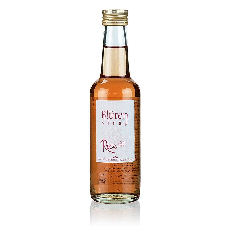 Blütensirup Rosenblüte, 1:10, BIO, 250 ml