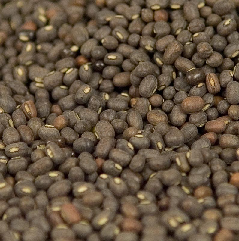 Linsen, schwarz, Urid-Dal/ Uridbohnen, ungeschält, ganz, 500 g