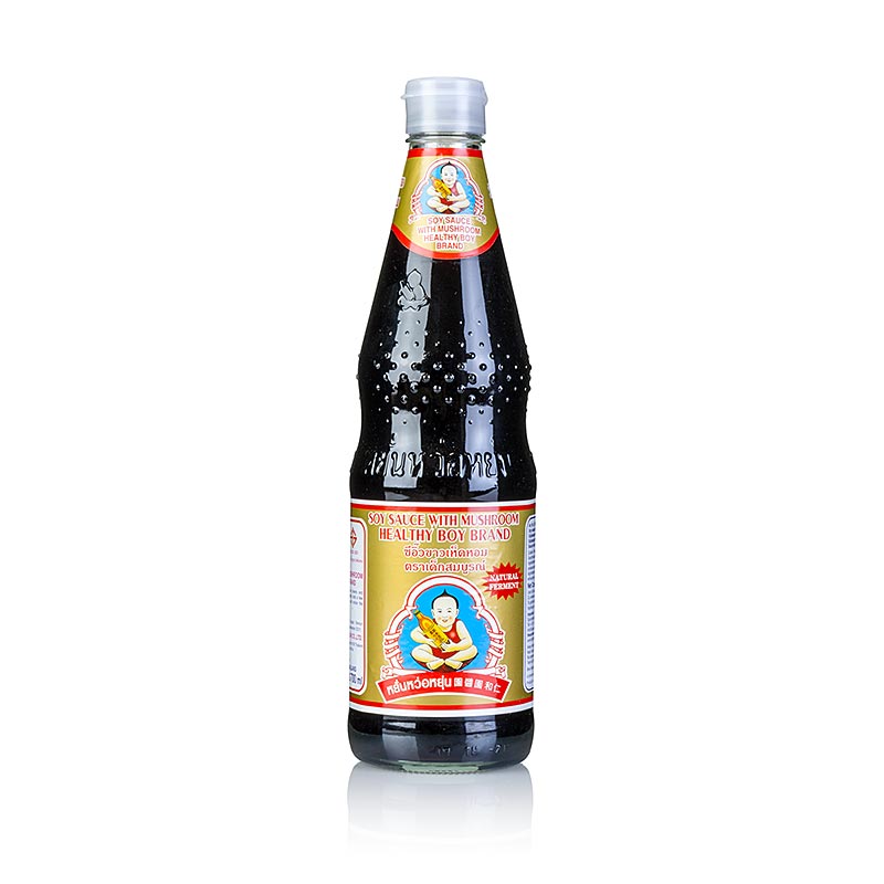 Shoyu, Healthy Boy, dunkel, mit Pilzen, 700 ml
