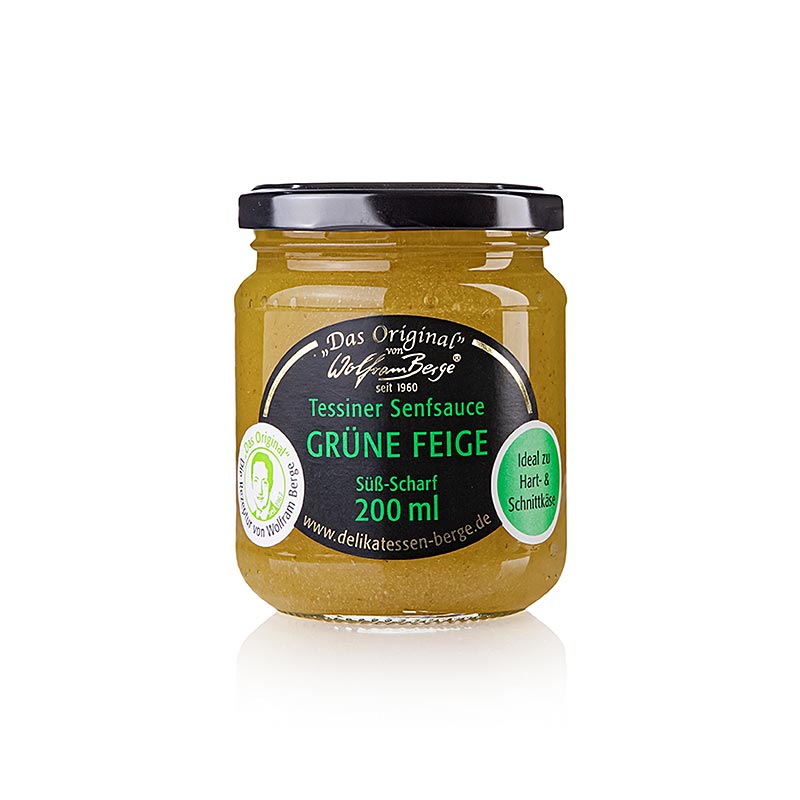 Wolfram Berge - Original Tessiner Feigen-Senf-Sauce, 200 ml