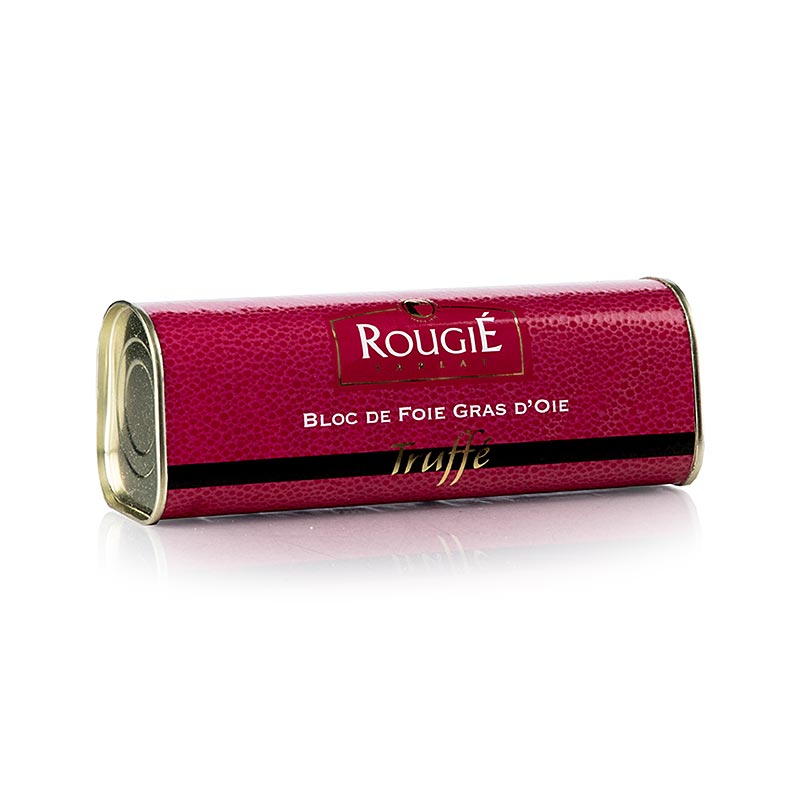 Rougie - Gänsestopfleberblock, 3% Trüffel, Foie Gras, Trapez, 310 g
