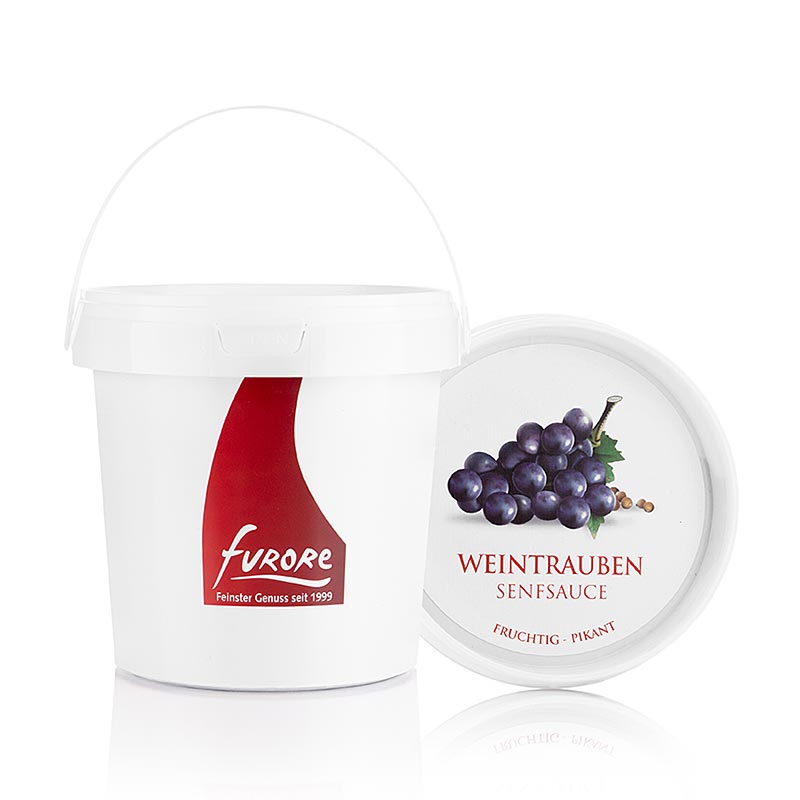 Furore - Weintrauben-Senf-Sauce, 1,3 kg
