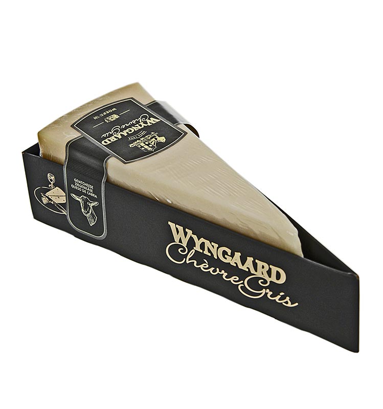 Wyngaard Chevre Gris Ziegenkäse, 10-12 Monate, für die Guillotine, 240 g