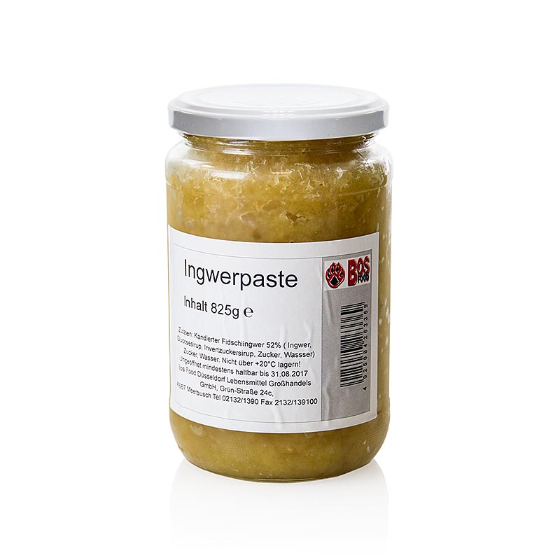 Ingwerpaste, gezuckert, 825 g