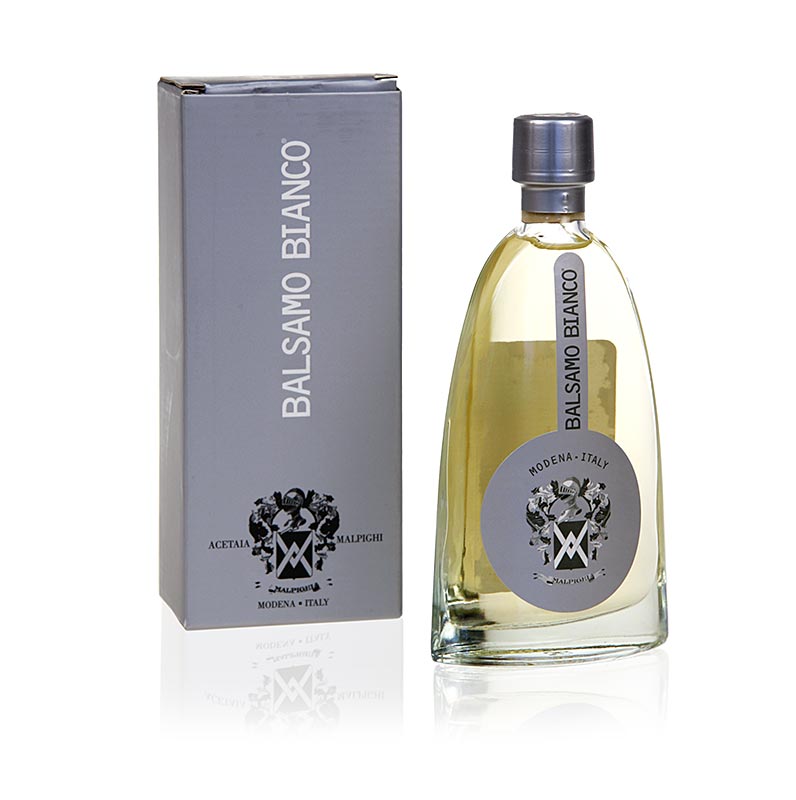 Balsamico Bianco Condimento, 5 Jahre, Eichenholzfass, Malpighi, 200 ml