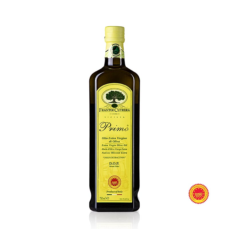 Natives Olivenöl Extra, Frantoi Cutrera "Primo DOP/g.U.", 100% Tonda Iblea, 750 ml