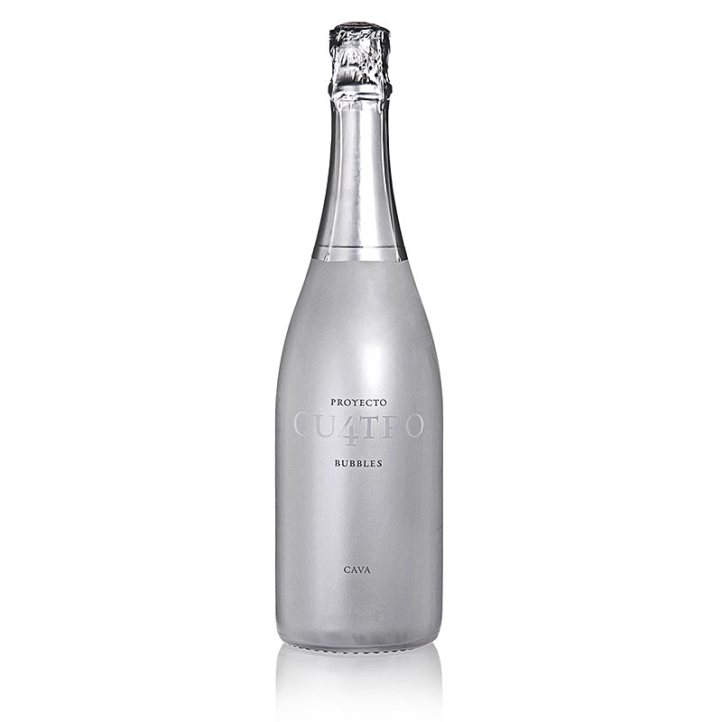 Bodegas Concavins Cava "Proyecto Cu4tro Bubbles", brut, 12 % vol., 750 ml