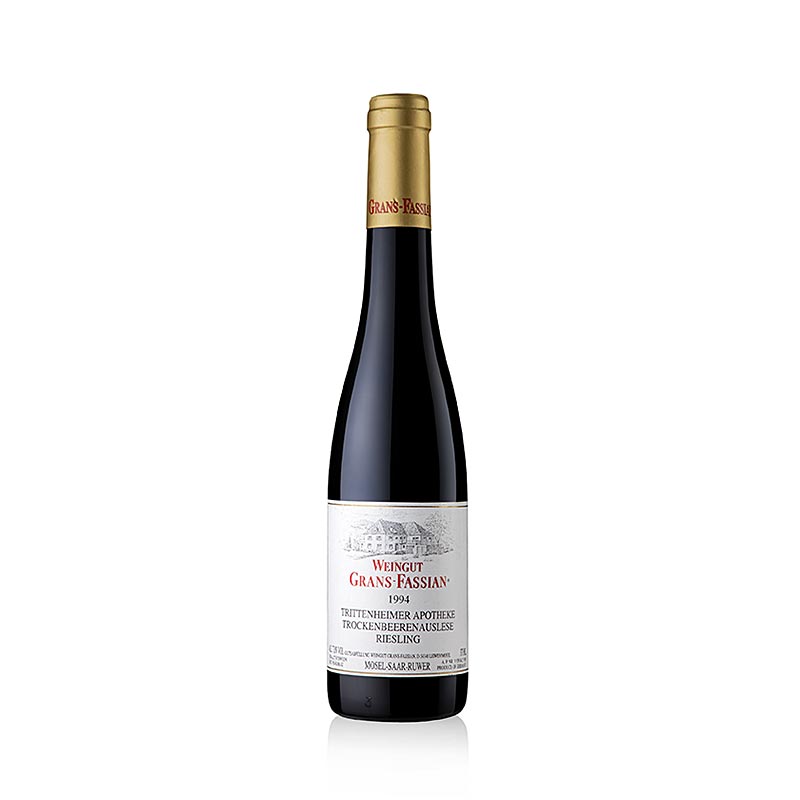 1994er "Trittenheimer Apotheke" Riesling TB-Auslese, 7 % vol., Grans-Fassian, 375 ml