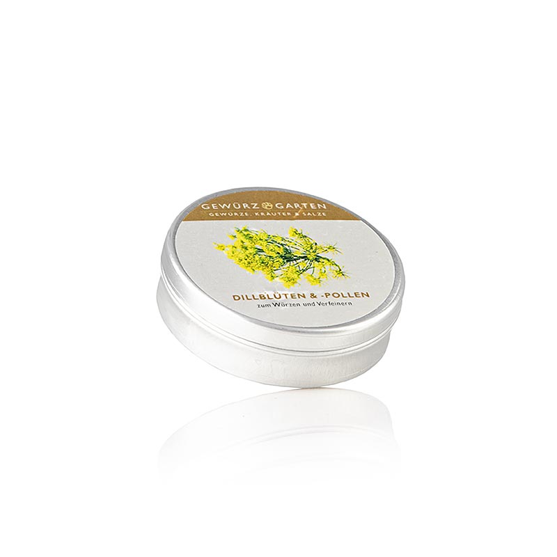 Gewürzgarten Dillblüten und -pollen, zum Würzen und Verfeinern - sehr effektvoll, 10 g