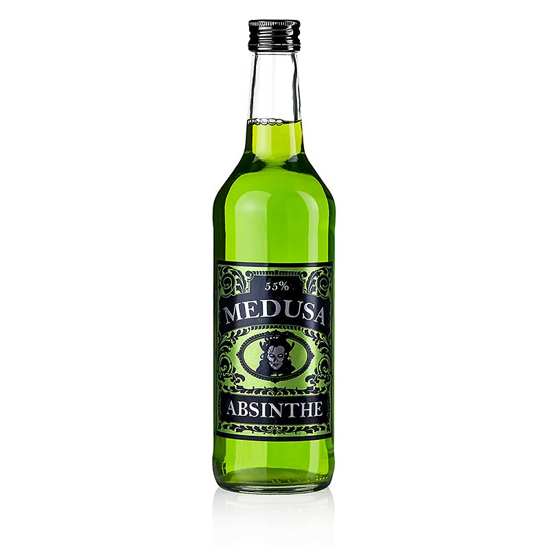Absinth Medusa, green Label, 55 % vol., 500 ml