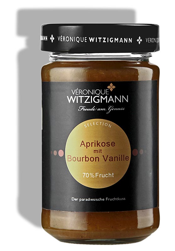 Veronique Witzigmann - Aprikose mit Bourbon Vanille - Fruchtaufstrich, 225 g