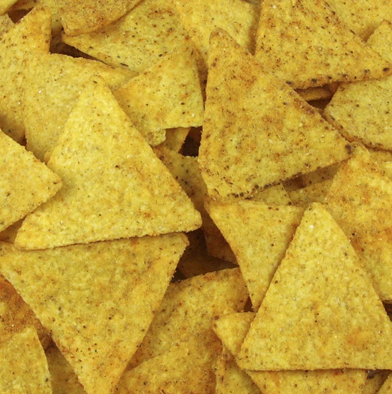 Tortilla Chips pikant - Chili - Nachochips, Sierra Madre, 5,4 kg, 12 x 450g