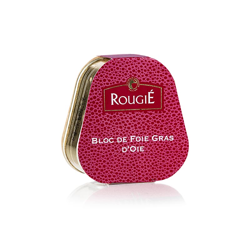 Rougie - Gänsestopfleberblock, Foie Gras, Trapez, Halbkonserve, 75 g