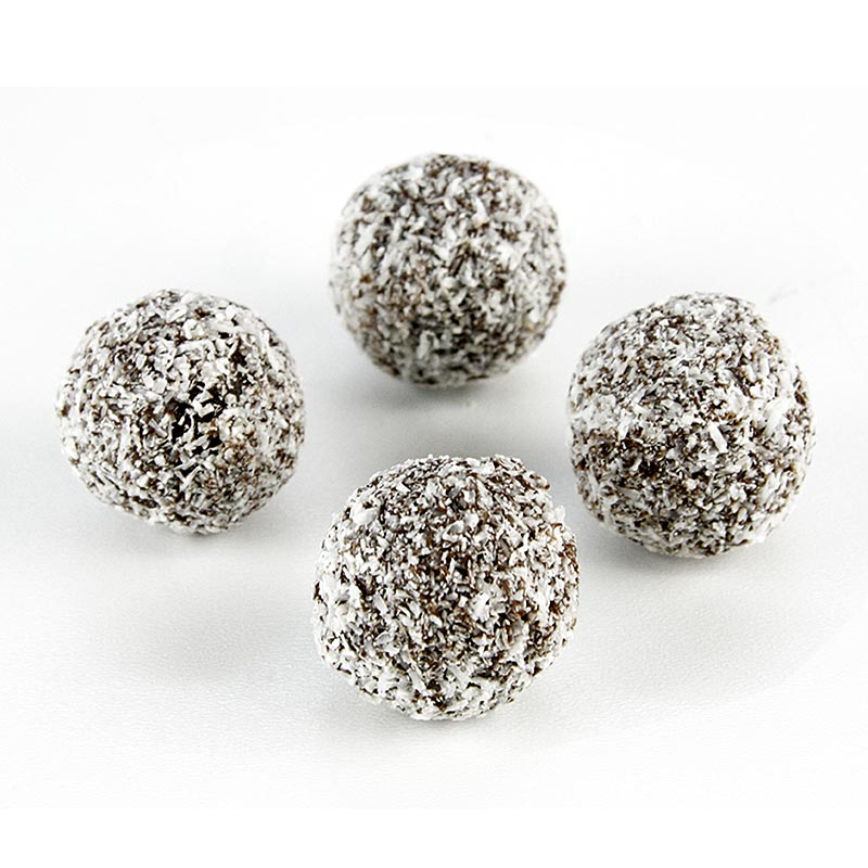 Valrhona Trüffelpralinen "Rum Kokos", 1 kg, ca.70 St