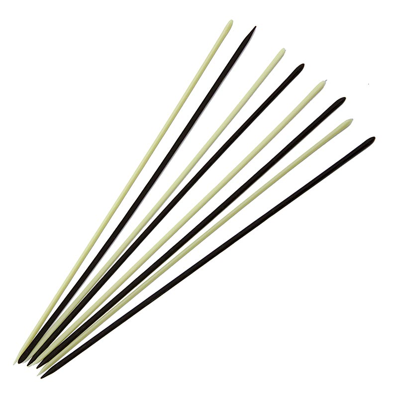 Dobla - Schoko Stäbchen - "Spear", dunkle und weiße Schokolade sortiert, 20cm lang, 515