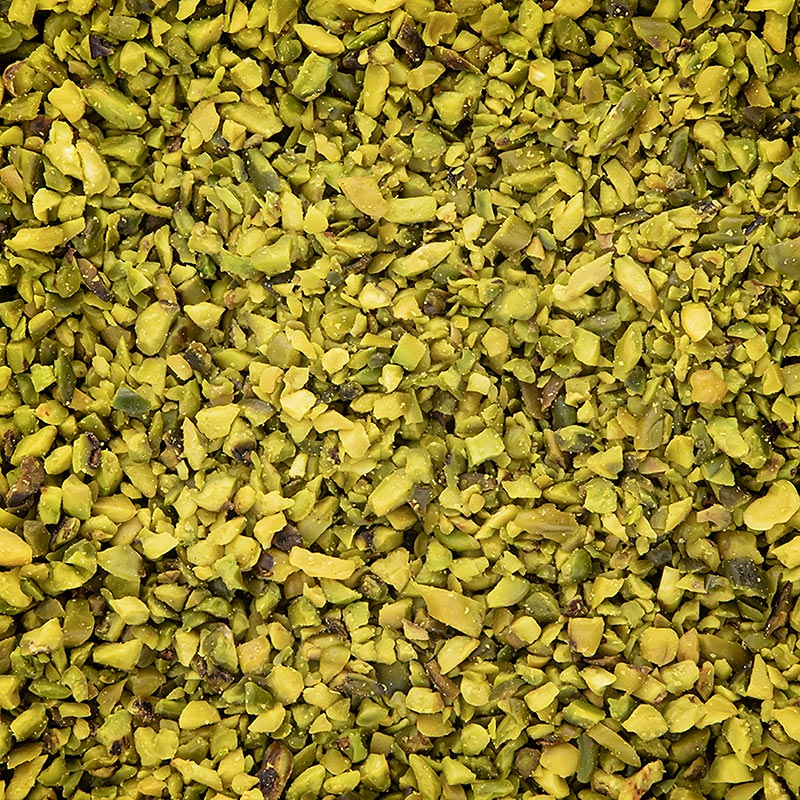 Pistazien, geschält, dunkelgrün, gehackt (2-3mm), Topqualität, 1 kg