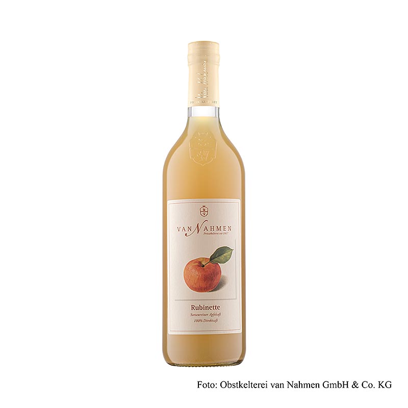 van Nahmen - Rubinette Apfelsaft, 100% Direktsaft, 750 ml