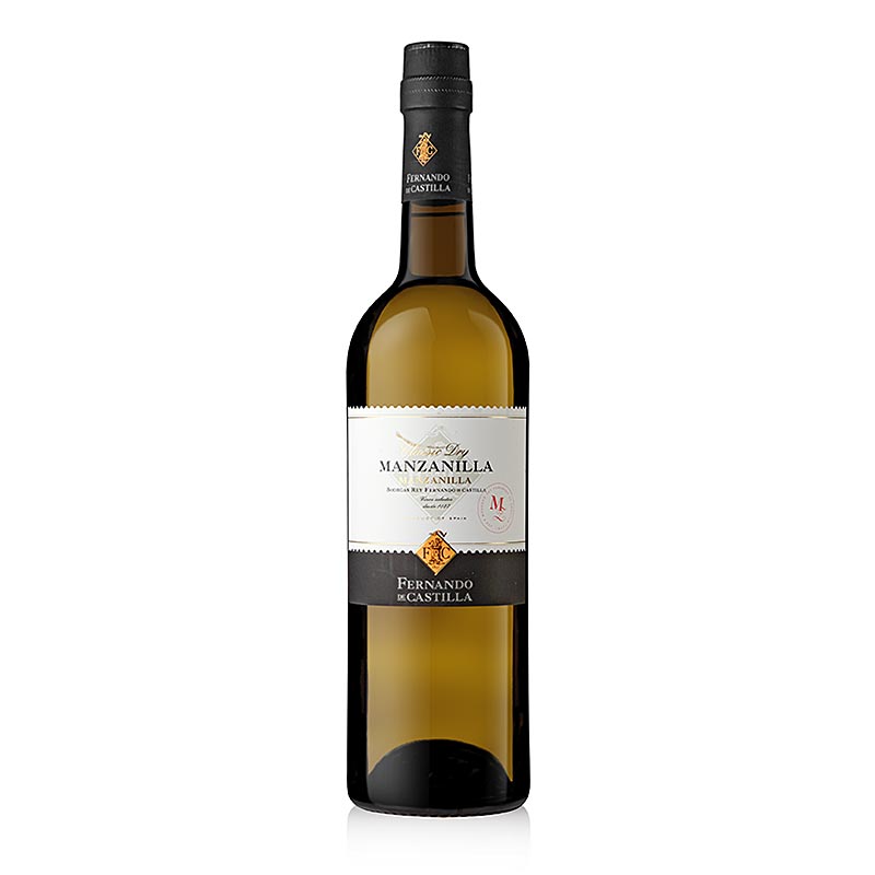 Sherry Classic Manzanilla, dry, 15 % vol., Rey Fernando de Castilla, 750 ml