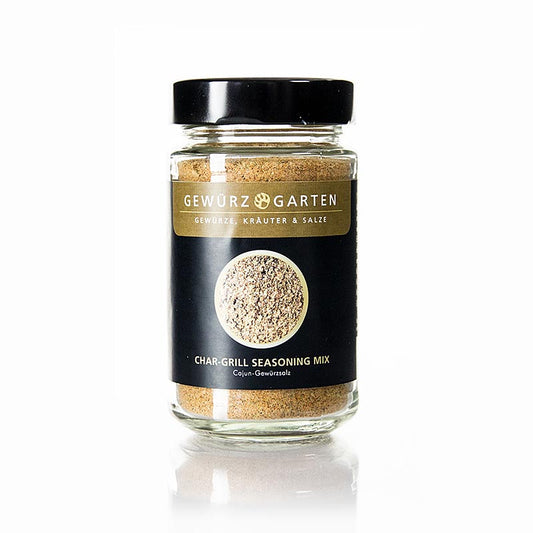 Gewürzgarten Char Grill Seasoning Mix, Cajun Gewürzsalz, 180 g