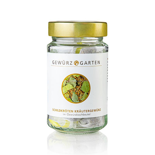 Gewürzgarten Schildkröten Kräutergewürz, in Gewürzkochbeuteln, 21 g, 6 x 3,5g