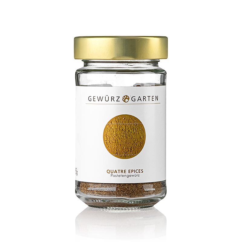 Gewürzgarten Quatre Epices - Pastetengewürz, 95 g